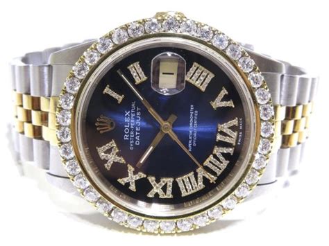 rolex diamond bezel mens 55 chain|rolex diamond bezel 36mm.